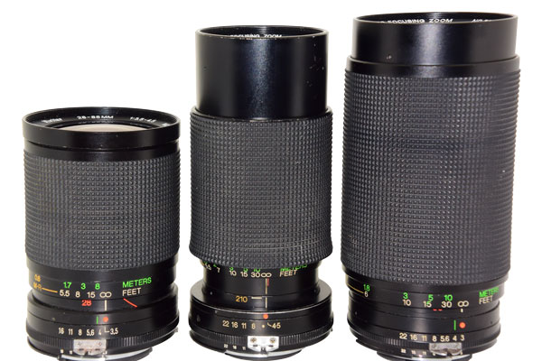 Vivitar 28-85mm 1:3.5-4.5 MC Macro Focusing Zoom Lens (f/3.5